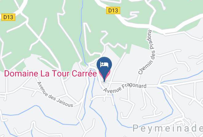 Maritime Alps - Domaine La Tour Carree Maps