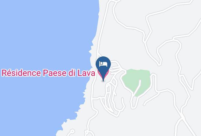 Southernsica - Residence Paese Di Lava Maps