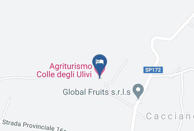 Cosenza - Agriturismo Colle Degli Ulivi Maps