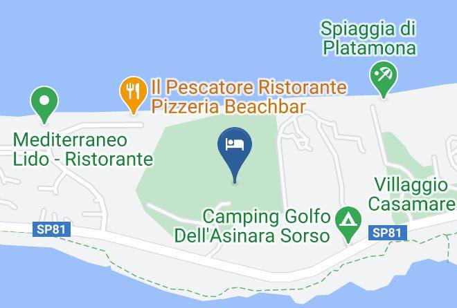 Villaggio Dei Pini Aurum Hotels Map