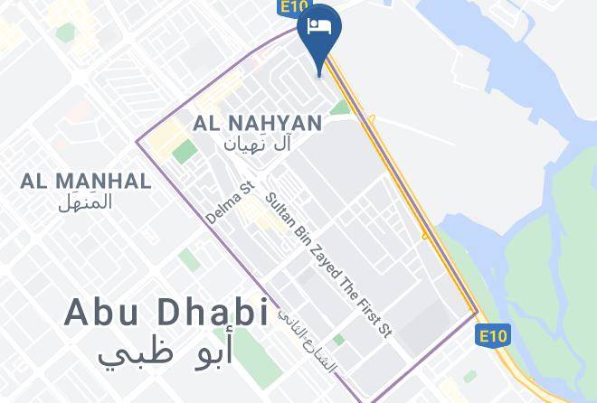 Abu Dhabi - Villaggio Hotel & Resort Maps