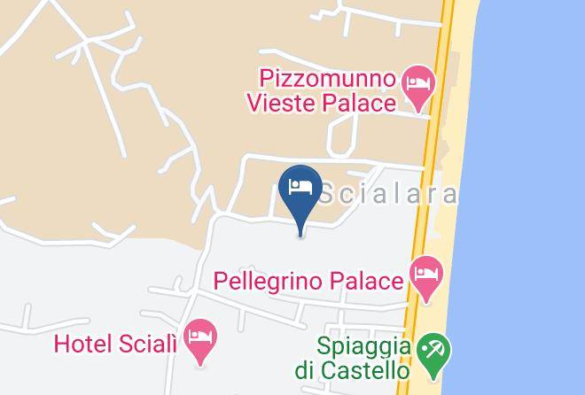 Foggia - Villaggio Sabbiadoro Maps