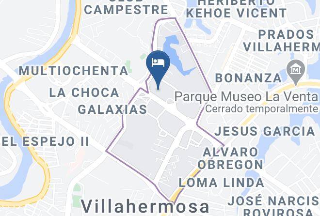 City Centre - Villahermosa Marriott Hotel Maps
