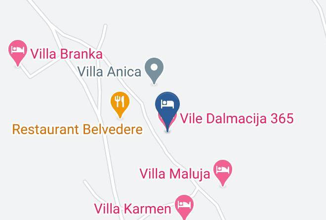 Villas Dalmatia 365 Map - Zadar - Sukosan