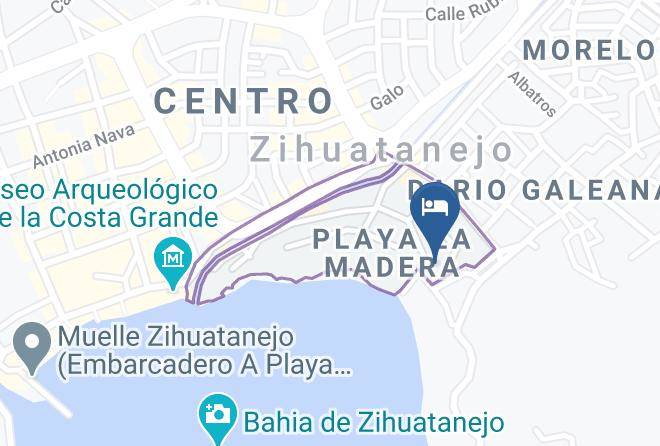 Jose Azueta - Hotel Villas Miramar Maps
