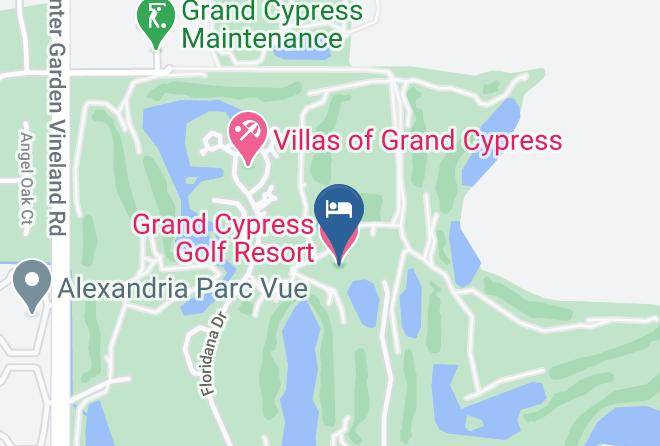 Orange - Grand Cypress Golf Resort Maps