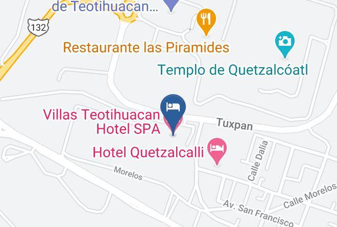 Teotihuacan - Teotihuacan Archaeological Villages Maps