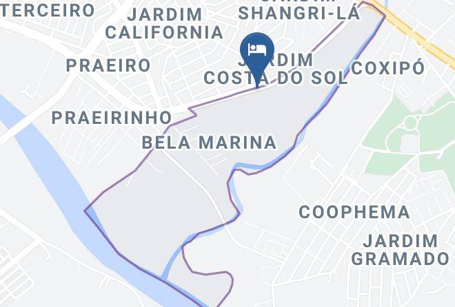 Ville De Blanc Motel Map