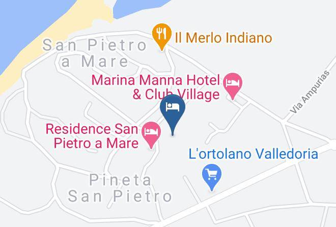 Sassari - Ville Elicriso Maps