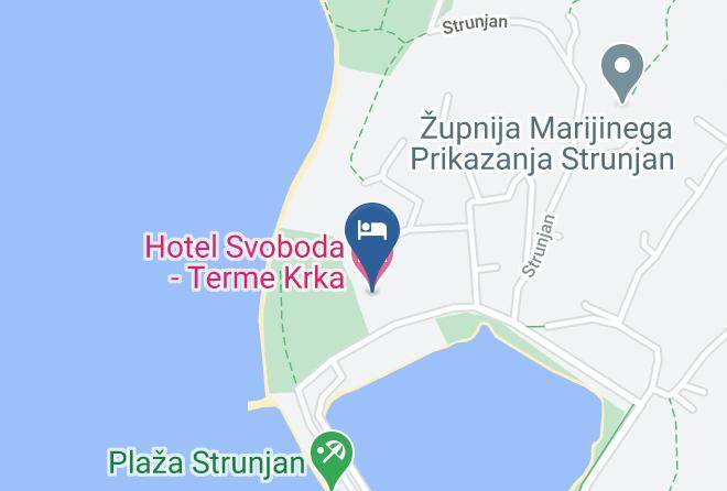 Piran - Villen Terme Krka Maps