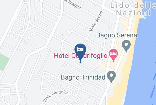 Ferrara - Villetta Ariosto Maps