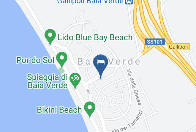 Lecce - Villetta Baia Verde Gallipolitravel Maps
