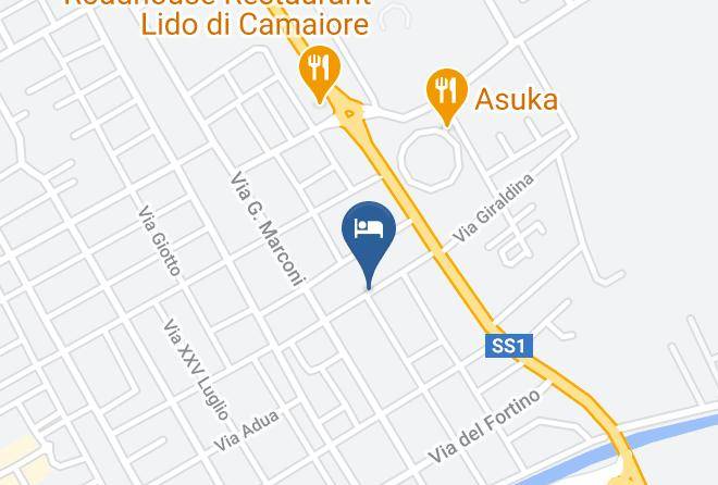 Lucca - Villetta Costa Fiorita Maps