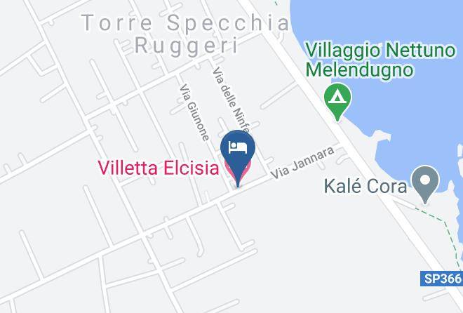 Lecce - Villetta Elcisia Maps