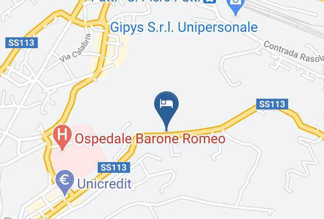 Messina - Villetta Eolie Maps