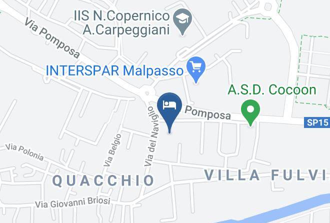 Ferrara - Villetta I Tre Cipressi B&b Maps