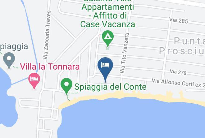 Lecce - Villetta Lucy Maps
