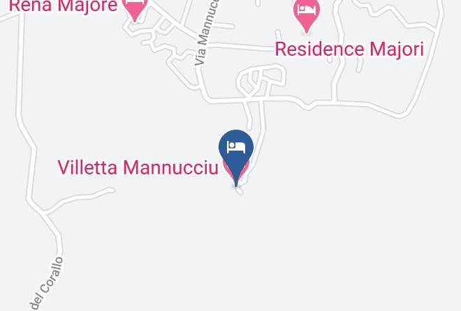 Sassari - Villetta Mannucciu Maps