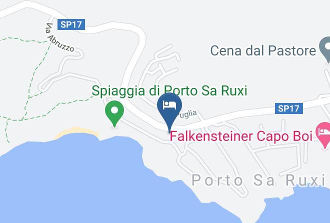 Villetta Nadja Porto Sa Ruxi Map