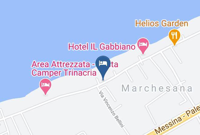Messina - Villetta Sul Mare Terme Vigliatore Maps