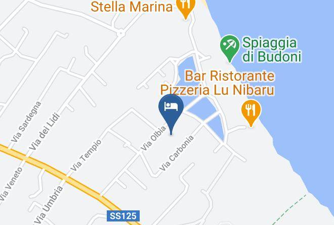 Villette Miramare By Obiettivo Vacanza Map