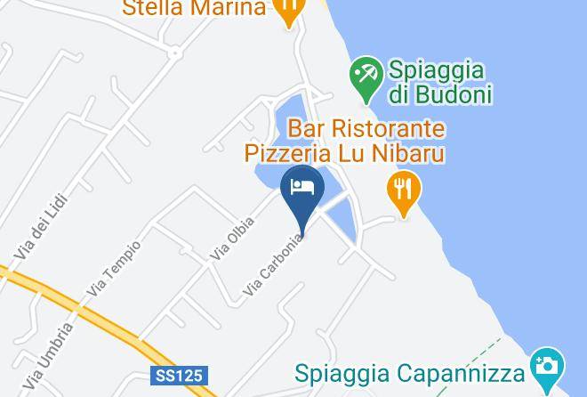 Sassari - Villette Via Carbonia Maps