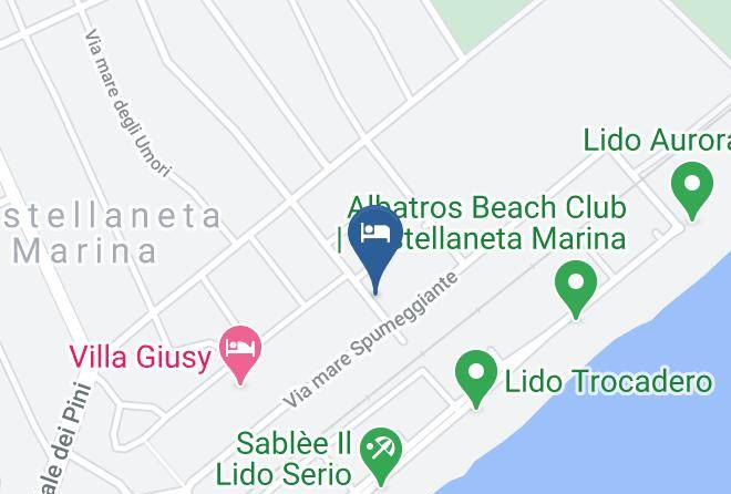 Taranto - Villini Frutteto Maps