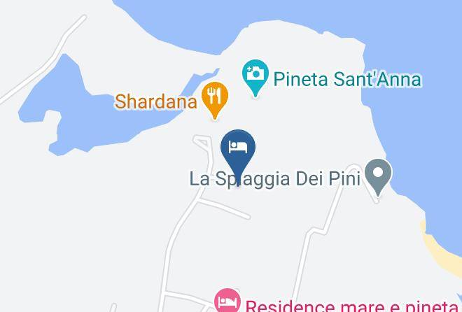 Villini Spiaggia Sant'anna By Obiettivo Vacanza Map