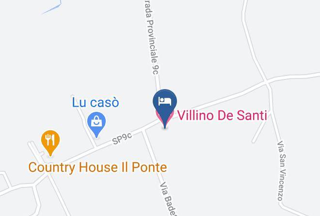 Teramo - Villino De Santi Maps