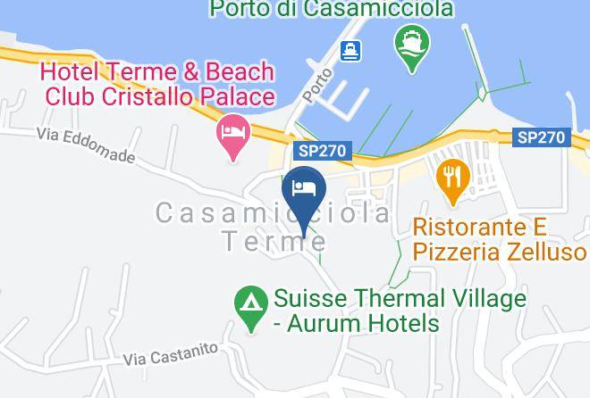 Naples - Villino Dei Fiori Maps