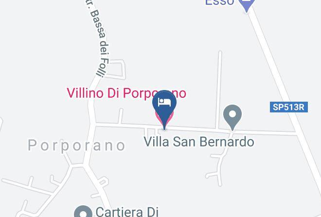 Parma - Villino Di Porporano Maps