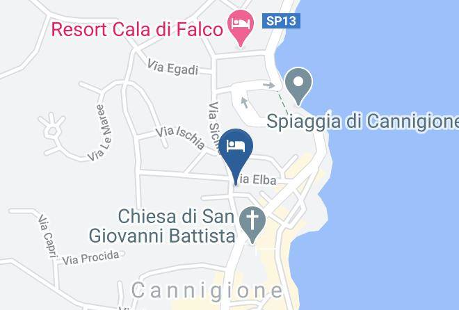 Sassari - Villino Il Ginepro Maps