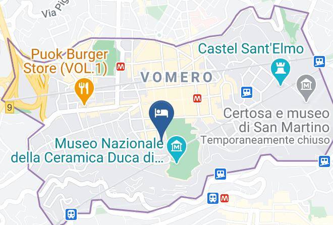 Naples - Villino Italia Maps