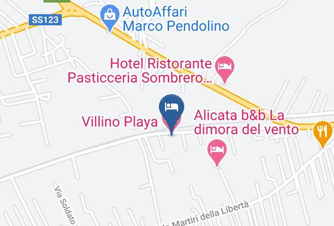 Agrigento - Villino Playa Maps