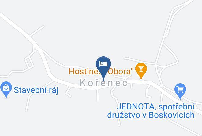 Blansko - Villy Korenec Maps