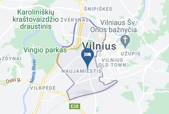 Vilnius - Vilnius City Hotel Maps