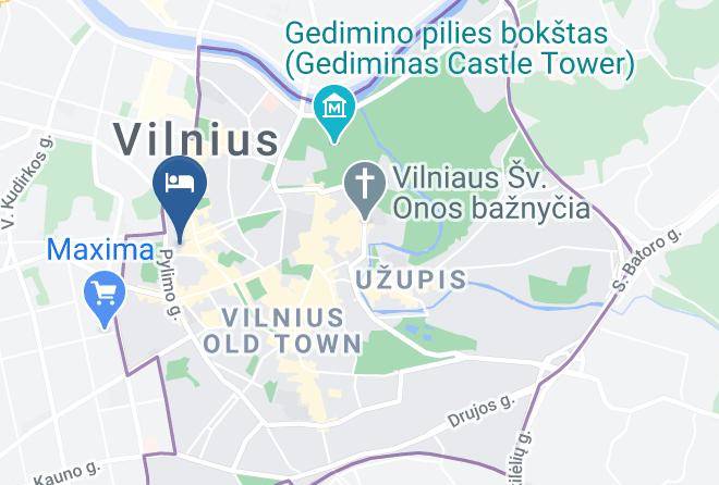 Vilnius - Vilnius Home B&b Maps