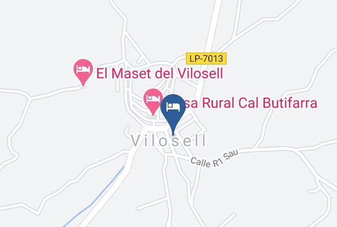 Lleida - Vilosell Wine Hotel Maps