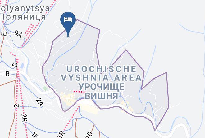 Yaremcha - Vilson Hotel Maps
