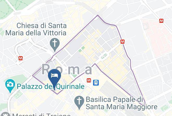 Rome - Viminale View Hotel Maps