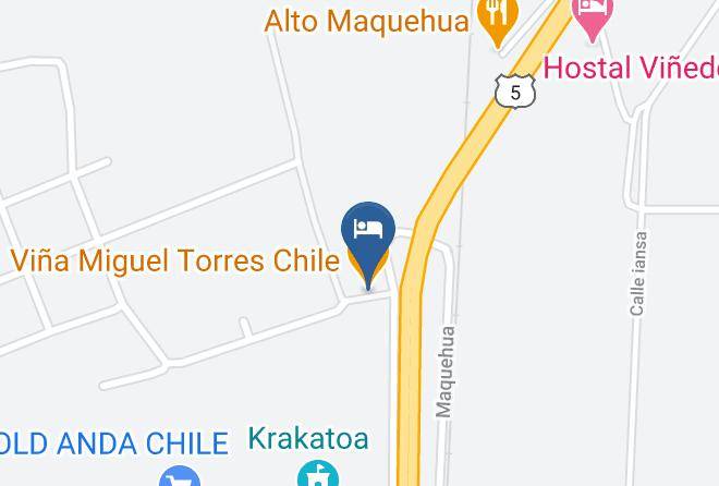 Vina Miguel Torres Chile Map