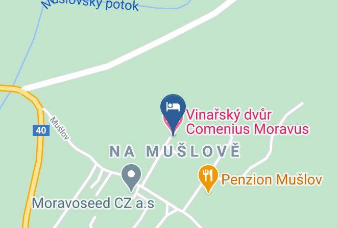 Breclav - Vinarsky Dvur Comenius Moravus Maps