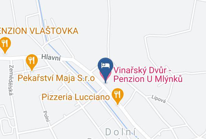 Breclav - Vinarsky Dvur Penzion U Mlynku Maps