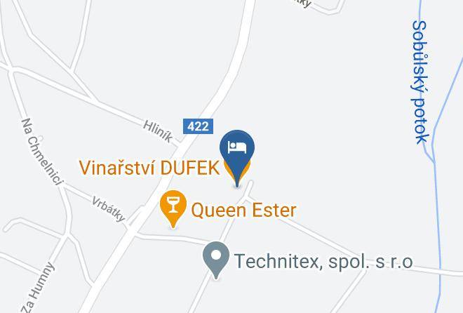 Hodonin - Vinarstvi Dufek Maps