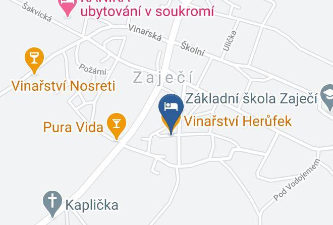 Vinarstvi Herufek Map