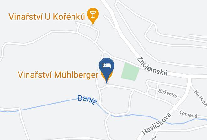 Znojmo - Vinarstvi Muhlberger Maps