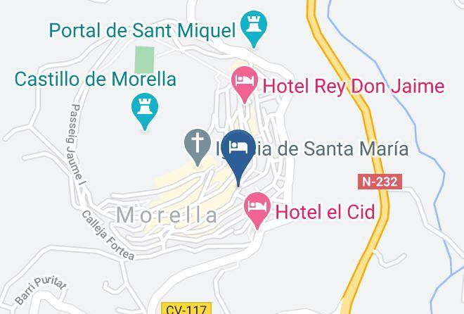 Castellon - Vinatea Suites Maps