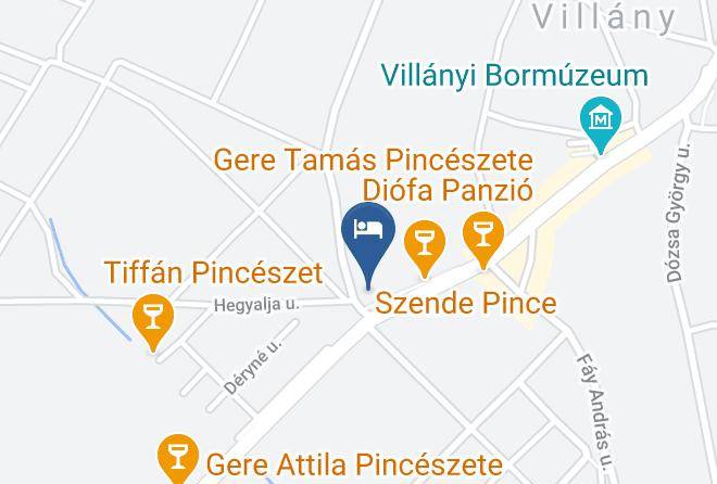 Villany - Vinatus Pince Maps