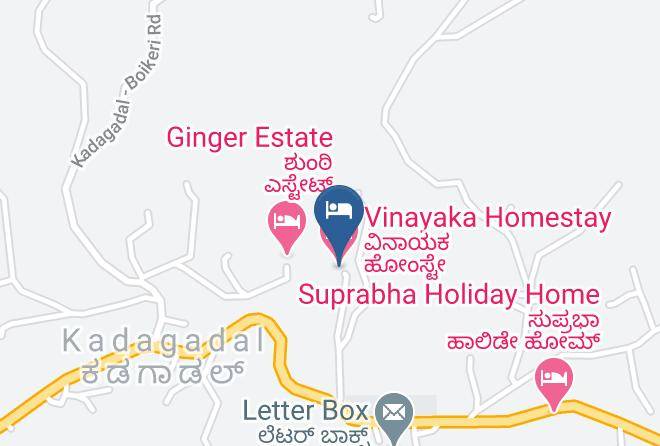 Madikeri Sub District - Vinayaka Homestay Maps