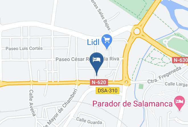 Salamanca - Hotel Vincci Ciudad De Salamanca Maps